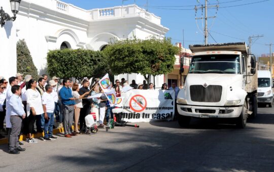 Inicia Escuinapa la Primera Jornada Nacional de Lucha Contra el Dengue en Colaboración con la Jurisdicción Sanitaria VI