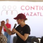 Estrella Palacios le cumple de manera directa a 93 familias en jornada “Contigo Mazatlán”