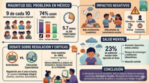 Más allá del “ME GUSTA”: Salud mental y rendimiento escolar en la era digital.