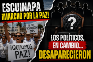 La marcha por la paz en Escuinapa 