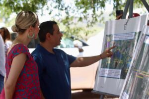 Supervisa Estrella Palacios instalación de la nueva red de abasto para El Vainillo y 4 pueblos más